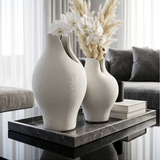 Curved Neck Vase Duo (Set of 2)