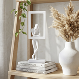 Thinking Figure Frame Sculpture