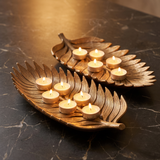 Palm Leaf Tray (Set of 2)