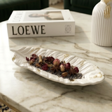 Elegant Leaf Accent Tray