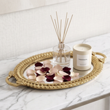 Petal Crown Mirror Tray