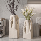 Abstract Sculptural Vase (2 pcs)