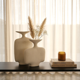 Sand Stone Vase (Duo Set of 2)