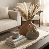 Boho Clay Vase (Set of 2)