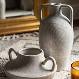 Stone Grey Amphora Vase Set