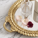 Petal Crown Mirror Tray