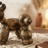 Bronze Balloon Dog Sculpture Duo