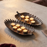 Palm Leaf Tray (Set of 2)