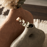 Boho Clay Vase (Set of 2)