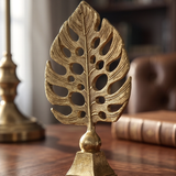 Golden Monstera Leaf