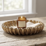 Fluted Decorative Bowl