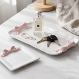 Blush Bow Trinket Set (4 pcs)