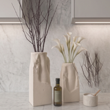 Abstract Sculptural Vase (2 pcs)
