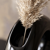 The Noir Curl Vase