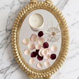 Petal Crown Mirror Tray